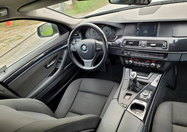 BMW Seria 5 cena 47600 przebieg: 163000, rok produkcji 2012 z Zakliczyn małe 254